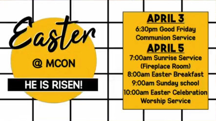 Easter Services